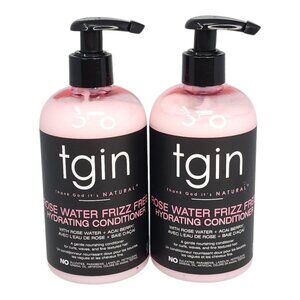 Tgin Rose Water Frizz Free Hydrating Conditioner 2 pk 13oz Rose Water